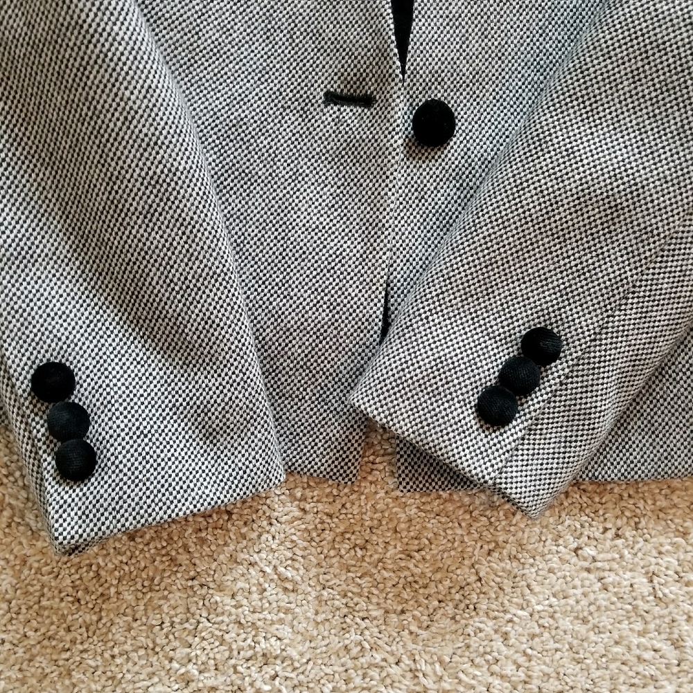 ♥️EUC♥️ VINTAGE CASSIDY HOUNDSTOOTH SUIT - Picture 4 of 16